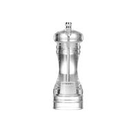 HENDI Pepper mill, pepper shaker, with stainless steel grinder, adjustable, ø50x(H)140mm, acrylic, transparent