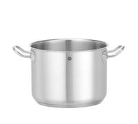 HENDI Saucepan, High, without lid, Vegetable pot, Suitable for gas stove, Induction stove, Electric stove, Ceramic stove, Dishwasher safe, 5L, ø200x(H)160mm, Stainless steel