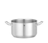 HENDI saucepan, medium, without lid, meat pot, suitable for gas stove, induction stove, electric stove, ceramic stove, dishwasher safe, 3.5L, ø200x(H)115mm, stainless steel