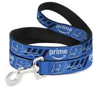Hendrick Motorsports Pet Leash, Dog Leash, Chase Elliott #9 Autograph Prime Logo Blue Black White, 4 Feet Long 1.0 Inch Wide