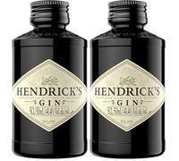 HENDRICK'S Gin - Super Premium - Infused With Rose & Cucumber - Refreshingly Curious & Impeccably Smooth - Small Batch - Handcrafted In Scotland - Ultimate Gift - 41.4% ABV - 70cl (Pack of 2)