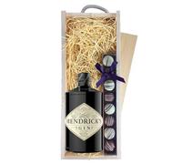 Hendrick's Gin & Truffles, Wooden Box 70cl 41.4% abv