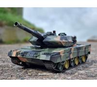 Heng Long 2.4G 1/24 German Leopard 2A6 RC Radio Control BB Tank Model V5 IR UK