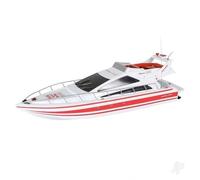 Heng Long Atlantic Yacht Luxury Powerboat RTR RC Boat (700mm) - Red
