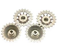 Heng Long Original Metal Driving Wheels | Set for Model TIGER I - 3818 | 1:16 Tank Original Spare Part for Brand Models, Taigen, Torro 18-079