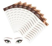 HENGBIRD 4D Hair-Like Eyebrow Tattoo Peel Off Stickers, 80 Pairs Fake Eyebrows Transfers, Waterproof Stick On Eyebrows for Women, Natural Brow Tattoo Alternative to Pencil or Microblading