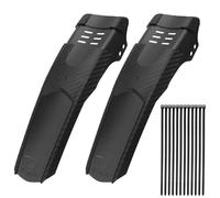 HENGBIRD Bicycle Mudguard Set, Front and Rear Road Bike Mudguard Quick Disassembly Universal Mudguards Mountain Bike for Mountain Bike Road Bike from 20-29 Inch