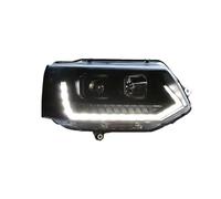 HENGCHUG Suitable Compatible With VW Caravelle Headlight Assembly T5 Modified LED Daytime Running Light Tow Cable Turn Signal Lamp Headlight