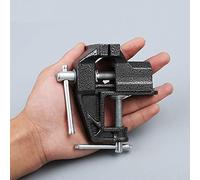 Hengda Mini Table Clamp Small Bench Vice New Upgraded cast Iron Manufacturing Jewelers Hobby Clamps Craft Repair Tool Portable Work Bench Vise (mini)