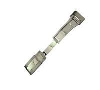 hengfento2 Buckle Clasp Band Replacement For Rolex Gmt Daytona Oyster Rubber Watch Strap Stainless Steel 16mm, Glossy steel color, 16mm