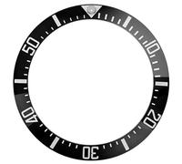hengfento2 Ceramic Bezel Insert For 44Mm Rolex Deepsea 116660 126600 136668 Engrave Blue Lum, Black+White, 20mm, Modern