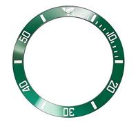 hengfento2 Ceramic Bezel Insert Replacement For Rolex Submariner 116610 116618 114060 116613 38mm(Green)