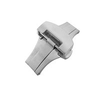 hengfento2 Deployment Clasp Buckle Band Replacement For Panerai Marina 40mm Leather Strap Deployment Strap 22mm Stainless Steel 20mm (Silver)