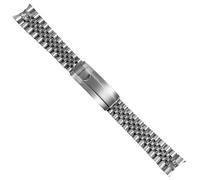 hengfento2 Jubilee Watch Band Replacement For Rolex Datejust 16013 16233 16234 Submariner Gmt adjustment buckle Glossy steel color Adjustment 20mm