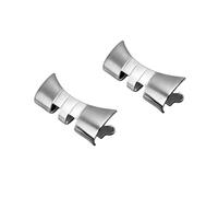 hengfento2 Jubilee Watch End Link Piece Replacement For Rolex GMT 1675 16700 Band Lugs 62510H 555B Short 20mm