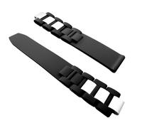 hengfento2 Rubber Strap Band Replacement For Cartier Must 21 Chronoscaph, Rubber Band, 20mm, Minimalist