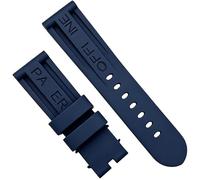 hengfento2 Rubber Watch Band Replacement For Panerai Mx0011qq Caoutchouc Rubber Dive Watch Strap Band 24/22mm