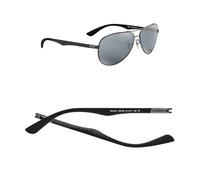 hengfento2 Temple Arms Replacement For RB8313 Sungalsses Eyeglasses Carbon Fiber 8313M