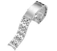 hengfento2 Watch Band Replacement For Omega Seamaster Midsize Heavy Bracelet Stainless Steel (18mm)