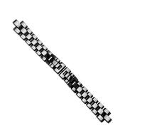 hengfento2 Watch Band Strap Bracelet Replacement for Chanel J12 Watch Real Ceramic 16/19mm (19mm black), 19mm black, 20mm