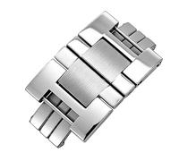 hengfento2 Watch Deployment Buckle Replacement For Cartier Tank Solo 3169 3170 Ronde Bracelet MX0071ZX Stainless Steel 20mm (Deployment Buckle)