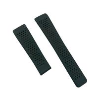 hengfento2 Watch Rubber Strap Band Replacement For Tag Heure Carrera Calibre 16,17,36,CAV551 Silicone 22mm