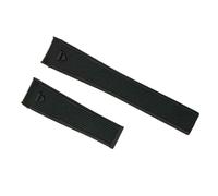 hengfento2 Watch Rubber Strap Band Replacement For Tag Heure Waterproof sport Arc High End Curved Silicone 22mm (Black)