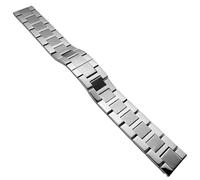 hengfento2 Watch Strap Band Replacement For Cartier Tank Solo XL Stainless Steel, Silver, 16mm
