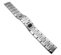 hengfento2 Watch Strap Band Replacement For Cartier Tank Solo XL Stainless Steel, Silver, 18mm