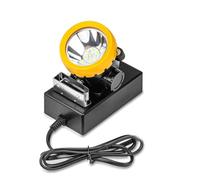 HENGJINGTR 10W Super Bright LED Mining Headlamp,Rechargeable Waterproof Cap Lamp for Hard Hat, Explosion-Proof Underground Miner Light for Outdoor Work, Camping