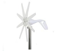 HENGJINGTR 12V,5000W-8000W Portable Vertical Wind Power Turbine Generator Kit,12V 24V 48V 8 Blades Free Energy for Homeuse Wind Low RPM with Charge Controller