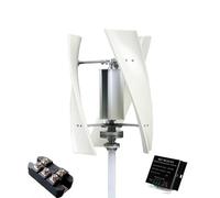 HENGJINGTR 14000W Portable Vertical Wind Turbine, 12V-220V Magnetic Levitation Vertical Axis Electric Power Generator12v/24V/48V Low Noise (With MPPT Controller),220V