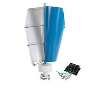 HENGJINGTR 16000W No Noise 12V 24V 48V Spiral Wind Power Generator W/Controller 2 Blade for Wind And Solar Power Generation((Small Wind Turbine),48V