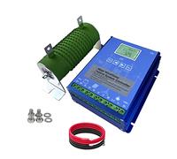 HENGJINGTR 16000W Wind Solar Hybrid System MPPT Charge Controller,12V/24V/48V with Dump Load Wind Turbine Generator Solar Panel Auto Regulator,24V