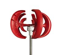 HENGJINGTR 18000W 12V-220V 5 Blade Wind Vertical Generator, 3 Phase AC Permanent Magnet Generator Wind Turbine Kit with Controller for Home Use,220V