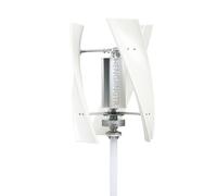 HENGJINGTR 1800W Low Noise 3 Phase AC Vertical Wind Turbine Generator,12V/24V/48V Wind Power Turbine Generator for Wind/Solar Power Systems W/MPPT Controller,24V