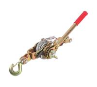 HENGJINGTR 1T Manual Rope Tightener, Multifunctional Rope Tightener, Small Wire Rope Winch for Trucks,Suitable for Trucks, Construction Sites, And Households