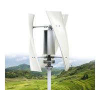 HENGJINGTR 220V,12000W No Noise 3 Phase Permanent Magnet Generator, 48V The Wind Turbine Can Start From The Breeze And Adapt To The Wind 360°, No Yaw System Is Needed