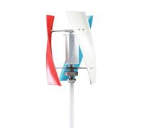 HENGJINGTR 5000W Vertical Noiseless Home Garden Vertical Wind Turbine Generator Kit, 12V 24V 48V 220V Three Phase AC Vertical Wind Turbine W/Controller Power Generator,48V