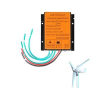HENGJINGTR 8000W Waterproof Windmill Wind Turbine Generator Regulator,48V 24V 12V MPPT Wind Turbine Generator Controller Suitable for AC/DC Wind Turbines,48V