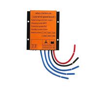 HENGJINGTR Energy Controller,1500W-5000W Wind Turbine 12V 24V Auto 48V MPPT Wind Charge Controller Suitable for Wind/Solar Power Systems (Yellow),24v