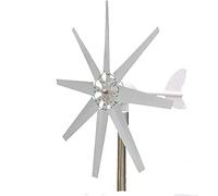 HENGJINGTR Low Start-Up Wind Speed Vertical Low Noise Wind Turbine Kit,17000W 12V 24V 48V 220V Windmill Generator W/Controller Kit for Home,12V