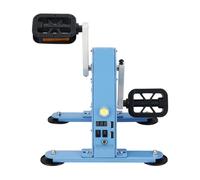 HENGJINGTR Pedal Fitness Generator Equipment,with 2 USB Fast Charging Ports 100W Hand Cranked And Pedal Operated Generator Suitable for Laptops, Mobile Phones(Blue)