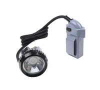 HENGJINGTR Super Bright LED Mining Headlight,8000Mah Rechargeable Hard Hat Light Waterproof Explosion-Proof Mining Lamp for Outdoor Work, Camping