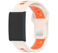 hengkang Fit for Amazfit Helio Strap Watch Bands Women Men, 22mm Adjustable Sport Soft Silicone Replacement Bands Straps Wristbands Fit for Amazfit BIP 5/Redmi Watch 5 Active (Apricot)