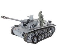 Henglong 1:16 German Stug III RC Tank Shoots Plastic BB’s with Smoke and Sound