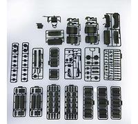 Henglong 1/16 Russian T72 Rc Tank Plastic Decoration Bag Armor Parts 3939 Model