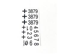 Henglong 1/16 Scale German Panther G Rc Tank 3879 Decoration Decal Paste Sticker