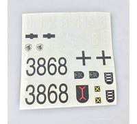 Henglong 1/16 Scale German Stug Iii Rc Tank 3868 Decoration Decal Paste Sticker