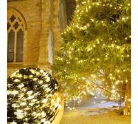 HENGMEI 100m LED Fairy Lights, Copper Wire with 8 Modes, Waterproof IP44, Plug in Main Powered with Remote Control Timer, Warm White, Ideal for Christmas Decorations, Garden, Bedroom, Party